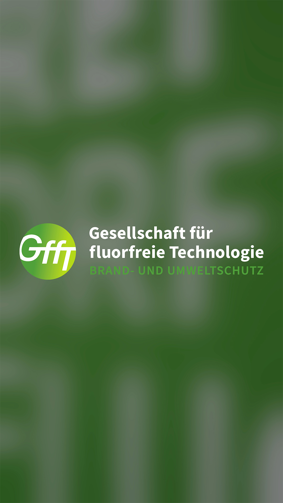 Homepage GffT - GffT - Gesellschaft für fluorfreie Technologie mbH & Co. KG